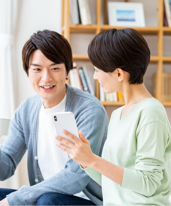スマートフォンから順番待ちや予約ができる